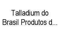 Logo Talladium do Brasil Produtos de Prótese Dentária em Mercês