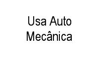 Logo Usa Auto Mecânica em Bandeiras