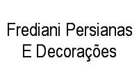 Logo Frediani Persianas E Decorações em Parolin