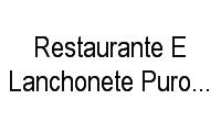 Logo Restaurante E Lanchonete Puro Sabor Self-Service