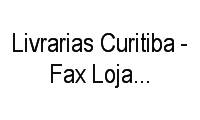 Logo Livrarias Curitiba - Fax Loja Shopping Mueller em Centro Cívico