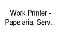 Logo Work Printer - Papelaria, Serviços, Informática em Cidade Morumbi