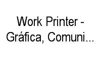 Logo Work Printer - Gráfica, Comunicação Visual em Cidade Morumbi
