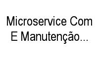 Logo Microservice Com E Manutenção de Equipamento
