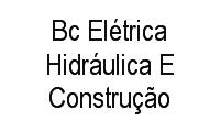 Logo Bc Elétrica Hidráulica E Construção em Vila Elmaz