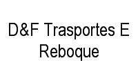 Logo D&F Trasportes E Reboque em Mondubim
