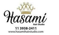 Logo Hasami Hair Studio em Jardim Santo Elias