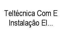 Logo Teltécnica Com E Instalação Eletrônicas