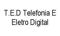 Logo T.E.D Telefonia E Eletro Digital em Jardim Alvorada