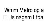 Logo Wmm Metrologia E Usinagem Ltda.