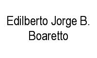 Logo Edilberto Jorge B. Boaretto em Banco Raso