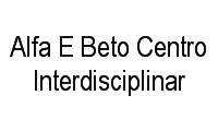 Logo Alfa E Beto Centro Interdisciplinar em Menino Deus