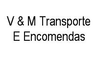 Logo V & M Transporte E Encomendas em Portão