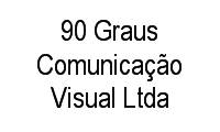 Logo 90 Graus Comunicação Visual em Santo Antônio