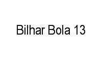 Logo Bilhar Bola 13 em Centro