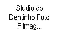 Logo Studio do Dentinho Foto Filmagem Som Luzes Dj em Miguel Couto