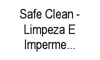 Logo Safe Clean - Limpeza E Impermeabilização em Cidade Nova