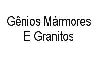 Logo Gênios Mármores E Granitos em Morada da Serra