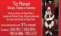 Logo Tio Manoel Shows, Festas E Eventos