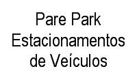 Logo Pare Park Estacionamentos de Veículos