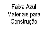 Logo Faixa Azul Materiais para Construção em Vila Palmeiras