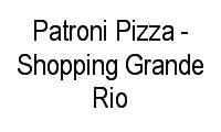 Logo Patroni Pizza - Shopping Grande Rio em Venda Velha