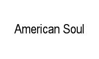 Logo American Soul em Saraiva