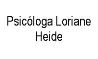 Logo Psicóloga Loriane Heide em Centro