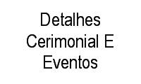 Logo Detalhes Cerimonial E Eventos em Bequimão