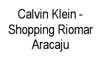 Logo Calvin Klein - Shopping Riomar Aracaju em Coroa do Meio