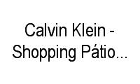Logo Calvin Klein - Shopping Pátio Higienópolis em Higienópolis