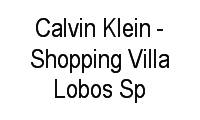 Logo Calvin Klein - Shopping Villa Lobos Sp em Jardim Universidade Pinheiros