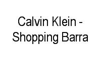Logo Calvin Klein - Shopping Barra em Barra