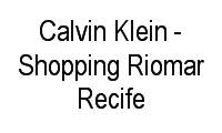 Logo Calvin Klein - Shopping Riomar Recife em Pina