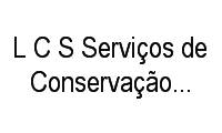 Logo L C S Serviços de Conservação E Limpeza