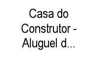 Logo Casa do Construtor - Aluguel de Equipamentos em Estrada do Cocô