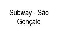 Logo Subway - São Gonçalo em Centro
