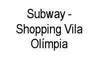 Logo Subway - Shopping Vila Olímpia em Vila Olímpia