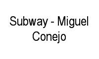 Logo Subway - Miguel Conejo em Vila Marieta