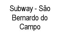 Logo Subway - São Bernardo do Campo em Jardim do Mar