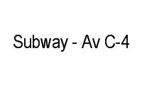 Logo Subway - Av C-4 em Jardim América