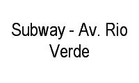 Logo Subway - Av. Rio Verde em Setor Campinas