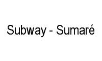 Logo Subway - Sumaré em Perdizes