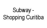 Logo Subway - Shopping Curitiba em Centro