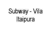 Logo Subway - Vila Itaipura em Vila Itapura