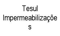 Logo Tesul Impermeabilizações em São Geraldo
