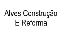 Logo Alves Construção E Reforma em Tapanã (Icoaraci)