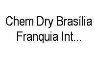 Logo Chem Dry Brasília Franquia Internacional em Asa Sul