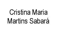 Logo Cristina Maria Martins Sabará em Floradas de São José