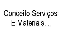 Logo Conceito Serviços E Materiais Eléticos+3, em Centro